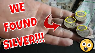 Coinroll Hunting Nickels  Silver Found [upl. by Idoc690]