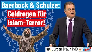 Baerbock amp Schulze Geldregen für IslamTerror [upl. by Idnas]