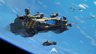 Homeworld 3 HD Extended Epic Gameplay Campaign Mission Footage [upl. by Sirron]