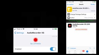 AudioRecorder xs iOS 13 iPhone 7 [upl. by Sontich75]