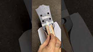 Part 1 Broken Headstock Repair Acoustic Guitar guitarrepair nut luthier guitar guitarcover [upl. by Caputo]