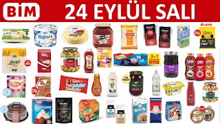 BİMDE BU SALI BİM 24 EYLÜL 2024 SALI AKTÜEL ÜRÜNLER BİM GIDA ÜRÜNLERİ BİM PASTA ÜRÜNLERİ BİM AKTÜEL [upl. by Aisatana]