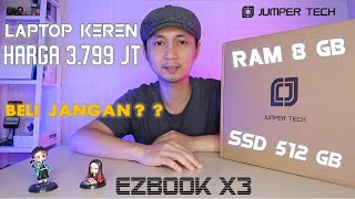 EZ book X3 – Jumper Tech Laptop Murah Tapi Bagus [upl. by Nolra146]