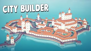 Townscaper  Ep 2  ULTIMATE Kingdom Castle Town City Fort Island Builder  Townscaper Gameplay [upl. by Ellehcem847]