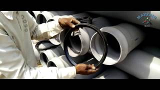 How to fit UPVC Ringfit pipe at the field by MAYFAIR POLYMERS PVT LTD [upl. by Lebanna]