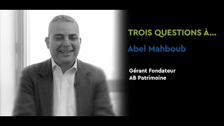 Certificat Santé et Environnement  trois questions à Abel Mahboub [upl. by Ymmas]