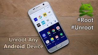 How to Unroot Any Android Device Using SuperSU [upl. by Ayotaj]