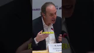 Comment Xavier Niel l’a éteint 🔥😳 shortvideo free macron lepen lfi rn [upl. by Bettine]