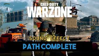 Call of Duty Warzone Payload  Path Complete Sound Effect [upl. by Ynattib]