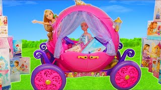 Princess Carriage with Dolls for Kids [upl. by Rennug]