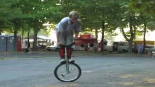 Hungarian unicycle championship [upl. by Stelu]