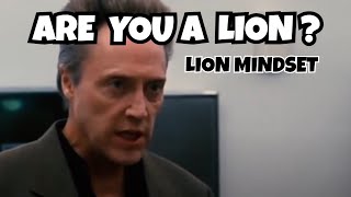 ARE YOU A LION Lion Mindset  Lion Motivation [upl. by Hoppe]