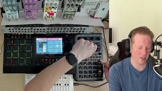 SP404 mk2  Using Looper to Record New Loops Over Background Loops [upl. by Elgar]