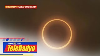 Hybrid solar eclipse matutunghayan sa Abril 20  Headline Pilipinas 19 Apr 2023 [upl. by Enatan]