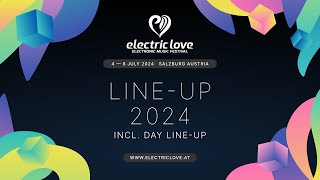 Electric Love Festival 2024 LineUp incl Days [upl. by Hoseia738]