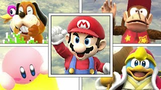 Battle Entrance Animations  All Characters  DLC  Super Smash Bros Wii U  High Quality [upl. by Stuppy424]