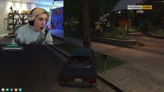 xQc Almost Dies 30 Seconds after Logging in  GTA RP NoPixel [upl. by Adnelg]