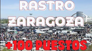 ✅VISITAMOS RASTRO de ZARAGOZA 100 PUESTOSBrocante Antiguedades Mercadillo [upl. by Nalced]