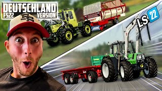 Wir starten mit 0 EURO auf der DEUTSCHLAND KARTE 🚜 LS22 Felder Helden 28 [upl. by Euqirne599]