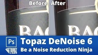 Topaz DeNoise 6  How to Be a Noise Reduction Ninja [upl. by Ahsile]