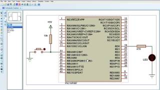 Hardware external interrupt with PIC16F887 microcontroller and CCS C [upl. by Golding]