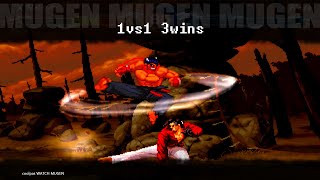 EX Robert vs Kage  MUGEN 1vs1 [upl. by Analart833]