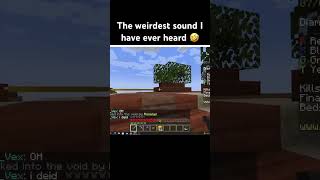 The weirdest sound I have ever heard 🤣 Champion420YT minecraft hypixel [upl. by Eelyek]