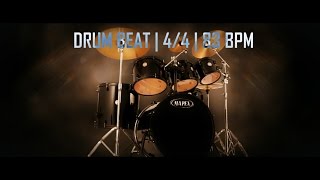 Drum beat in 44 at 83 BPM [upl. by Delainey535]