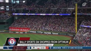 Texas Rangers Minority Owner Addresses Bally Sports Fallout with Optimum [upl. by Assilanna638]