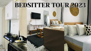 DETAILED BEDSITTER STUDIO APARTMENT TOUR 2023 [upl. by Mlehliw779]