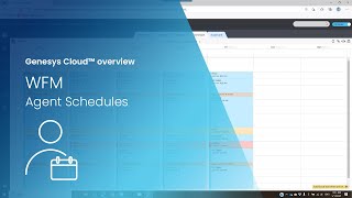 Visionclip 7 Workforce Management in Genesys Cloud CX Agent Schedules [upl. by Gerhan]