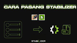 CARA PASANG STABILIZER TERBARU 20 [upl. by Leirol]