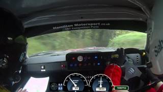 Jersey Rally TR7 V8 Stage 30 Waterworks WetampSlippy Hamilton Motorsport [upl. by Arikal]