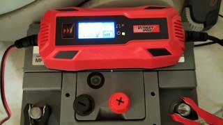 Power consumption test chargeur de batterie LIDL voiture moto 5A ULGD 50 A1 [upl. by Victorine]