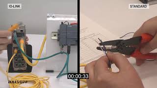 IOLink vs Standard Sensor Installation Time [upl. by Pedersen998]