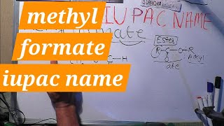 methyl formate iupac name in Hindi  Surendra Khilery [upl. by Lugar]