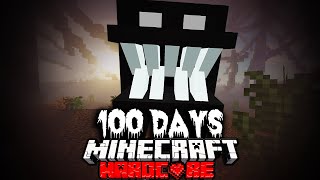 Spending 100 Days in a HORROR WORLD in Minecraft Hardcore [upl. by Hindorff]