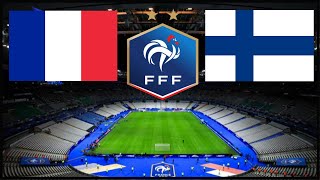 Commentary 🎙️ FRANCE  FINLANDE  MATCH AMICAL  Talk 🎙️ [upl. by Dolorita]