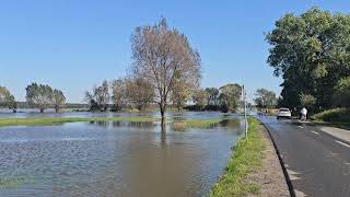 Flooding in Lower Silesia Day two after the flooding of the polders to protect the big cities [upl. by Krantz603]