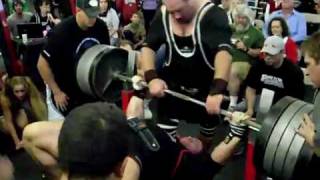 Ryan Kennelly bench press world record 1075lbs [upl. by Masera]