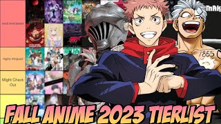 Ranking EVERY Anime for the Fall 2023 Season [upl. by Pierrette]