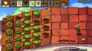 Plants Vs Zombies HD  Level 58 [upl. by Atnaloj203]