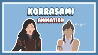 KORRASAMI Being Done With The Boys  Korrasami Comic thelegendofkorra [upl. by Haronid]