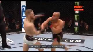 Conor Mcgregor vs Eddie Alvarez KNOCKOUT UFC 205Макгрегор Альварес НОКАУТ [upl. by Zulch]