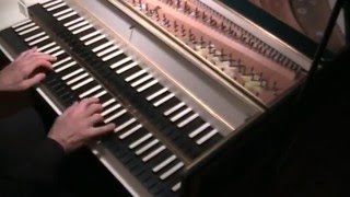 Prelude and Fugue No 2 in c minor BWV 847 from WTC Book 1 JS Bach played on the harpsichord [upl. by Tonnie]