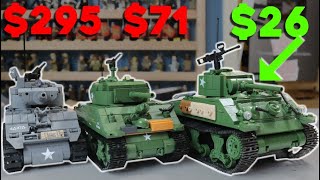 BRICKMANIA VS COBI VS MINGCHENG Does price matter [upl. by Ashlan]