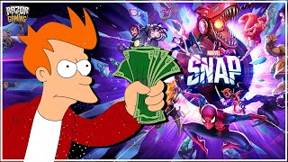 HABLEMOS SOBRE LA MONETIZACION EN MARVEL SNAP ¿SE ESTA CONVIRTIENDO EN UN JUEGO DEMASIADO CARO 🤑 🤑 [upl. by Heidie]