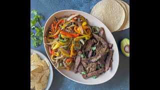 Blackstone Steak Fajitas [upl. by Falk]