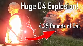 Massive C4 Explosion vs Ballistic Torsos  Ballistic HighSpeed [upl. by Yllet515]