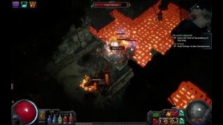 Path of Exile  Trial of Ascendancy 2  Trial of Burning Rage The Lords Labyrinth [upl. by Gerdeen]